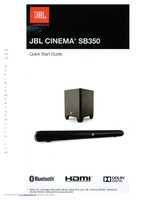 JBL JBL SB350OM Operating Manuals